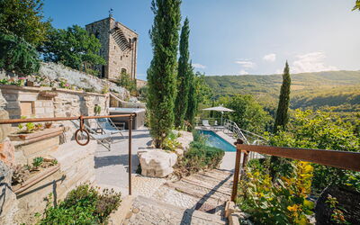 Villa San Nicolò: Tuin