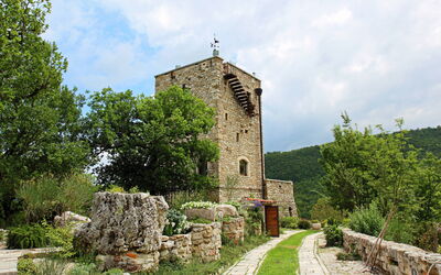Villa San Nicolò: Buitenkanten, Tuin