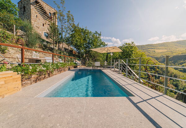 Villa San Nicolò: all'aperto, Piscina