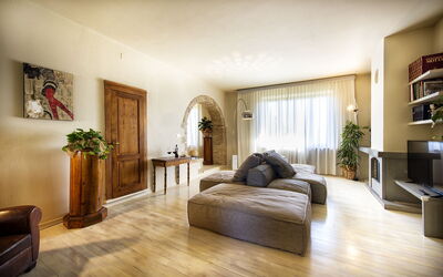Villa Piazza della Fortezza: Living Room