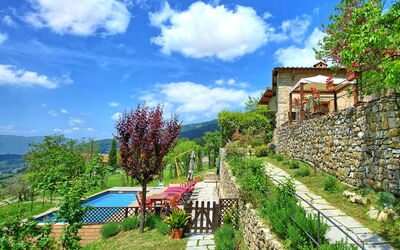 Villa Ancora: all'aperto, Piscina, Vista Panoramica