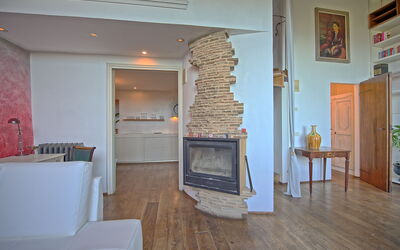 Villa Ancora: Sala da pranzo, Soggiorno