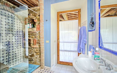 Villa Poggiospinoso: Salle de bain