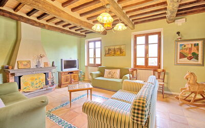 Villa Poggiospinoso: Salon