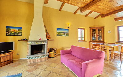 Villa Poggiospinoso: Salon