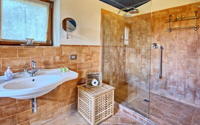 Villa Poggiospinoso: Salle de bain