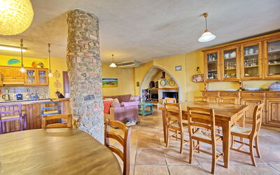 Villa Poggiospinoso: Salle à manger, Salle commune