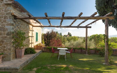 Villa Poggiospinoso: Jardin