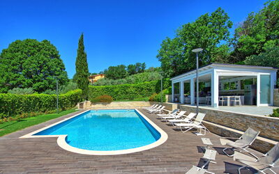 Casa White: all'aperto, Piscina