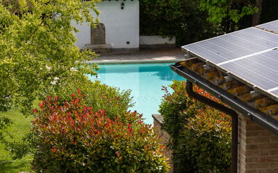 Casale Tiziano: all'aperto, Esterni, Piscina