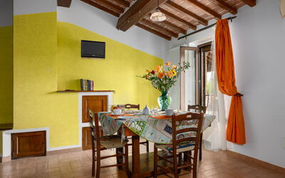 Casale Tiziano: Sala da pranzo