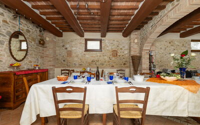 Casale Tiziano: Sala da pranzo