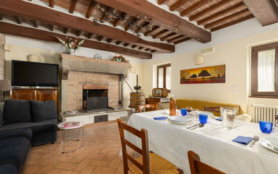 Casale Tiziano: Sala da pranzo