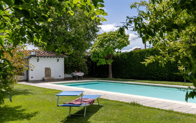 Casale Tiziano: all'aperto, Esterni, Giardino, Piscina