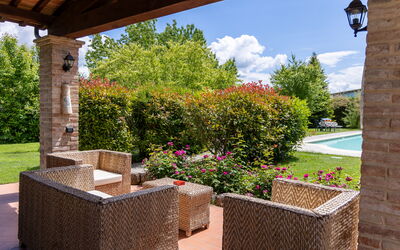 Casale Tiziano: all'aperto, Esterni, Giardino, Piscina