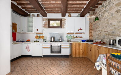 Casale Tiziano: Cucina