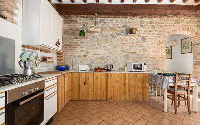 Casale Tiziano: Cucina