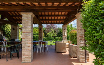 Casale Tiziano: all'aperto, Balcone / Terrazza / Patio, Esterni