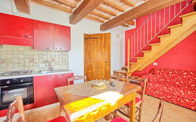 Casale Tiziano: Cucina, Sala da pranzo