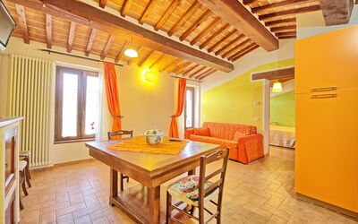 Casale Tiziano: Cucina, Sala da pranzo