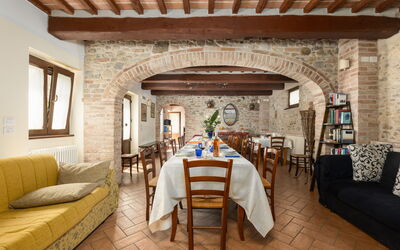 Casale Tiziano: Sala da pranzo