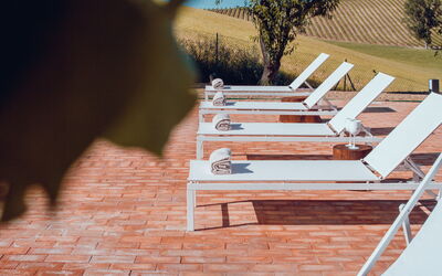 Villa Fonte Ancona: bassin, Extérieur