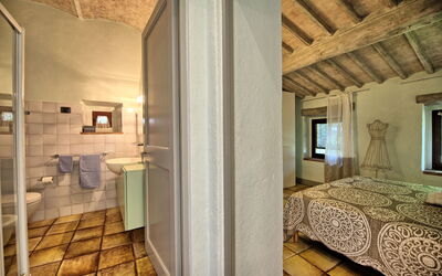 Villa Sonia: Badkamer, slaapkamer