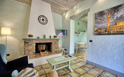 Villa Sonia: Woonkamer