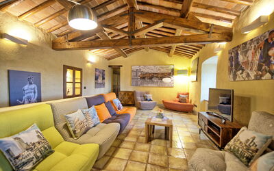 Villa Sonia: Woonkamer