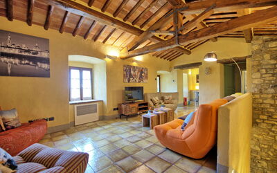 Villa Sonia: Woonkamer