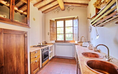 Villa Sarteano: Cucina