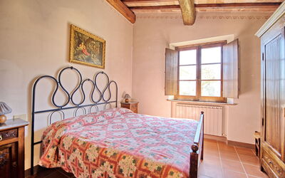 Villa Sarteano: Camera da letto