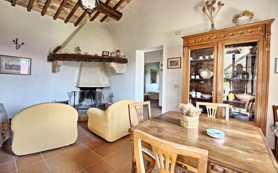 Villa Sarteano: Sala da pranzo, Soggiorno