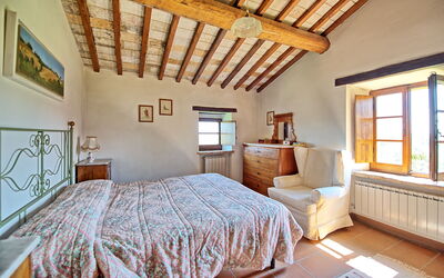 Villa Sarteano: Camera da letto
