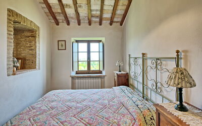 Villa Sarteano: Camera da letto