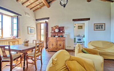 Villa Sarteano: Sala da pranzo, Soggiorno