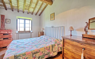 Villa Sarteano: Camera da letto