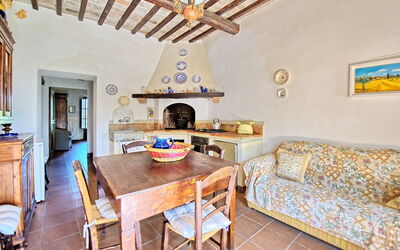 Villa Sarteano: Sala da pranzo, Soggiorno