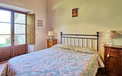 Villa Sarteano: Camera da letto