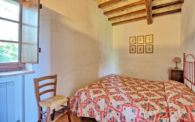 Villa Sarteano: Camera da letto