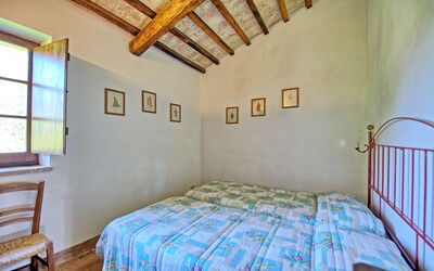 Villa Sarteano: Camera da letto