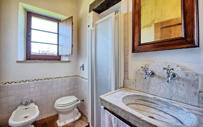 Villa Sarteano: Bagno