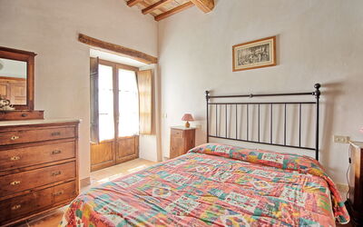 Villa Sarteano: Camera da letto