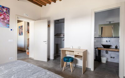 Villa dei Vini: Badkamer, slaapkamer