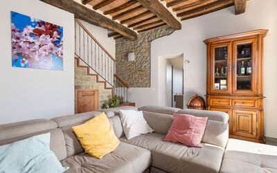 Villa dei Vini: Woonkamer