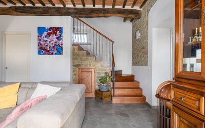 Villa dei Vini: Woonkamer