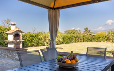 Villa dei Vini: Balkon / terras / patio, Buitenshuis