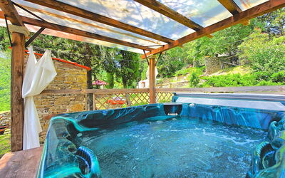 Villa Luciano: Piscina