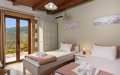 Villa Gianna: slaapkamer