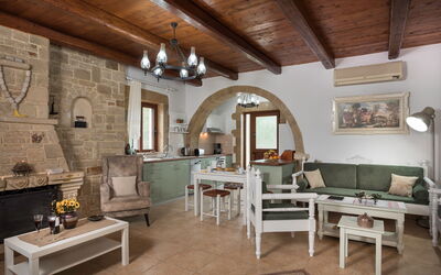 Villa Gianna: Woonkamer